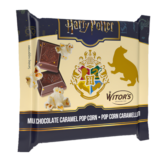Harry Potter Milk Chocolate Tablets Caramelised Popcorn 40g