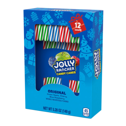 Jolly Rancher Candy Canes 5.28oz (149g)