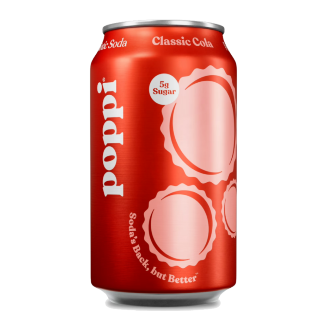 Poppi Prebiotic Soda - Classic Cola 12oz (355ml)
