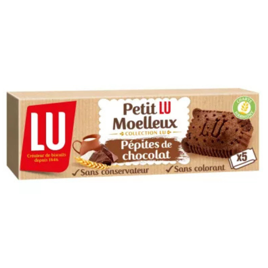 LU Petit Moelleux - Soft Cakes with Chocolate Chips
