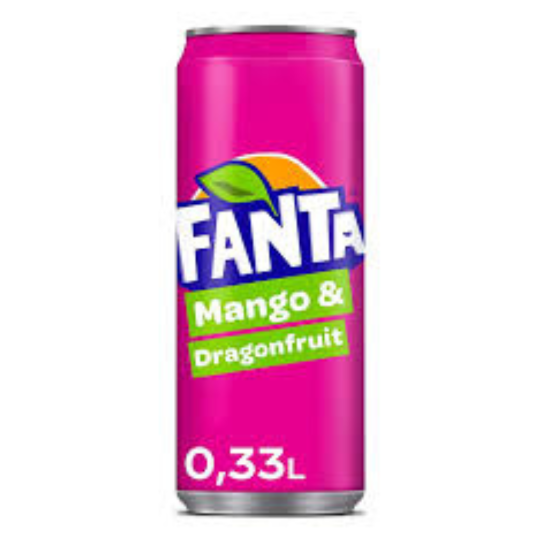 Fanta Mango And Dragonfruit 330ml