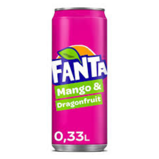 Fanta Mango And Dragonfruit 330ml