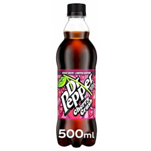 Dr Pepper Zero Cherry Crush (500ml)