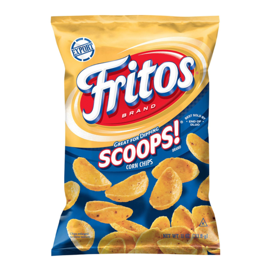 Fritos Corn Chips SCOOPS 11oz (311g)