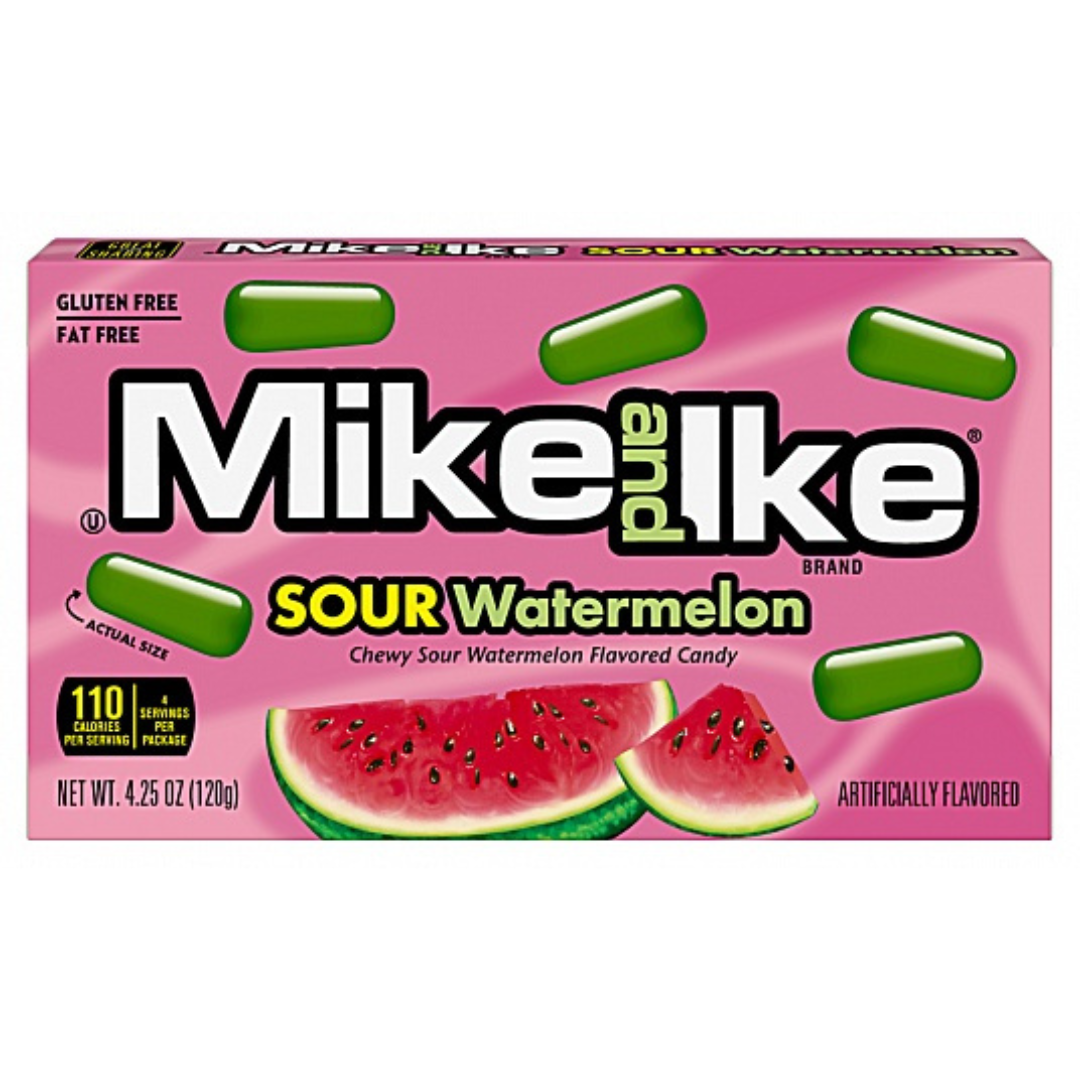 Mike and Ike Sour Watermelon (120g)