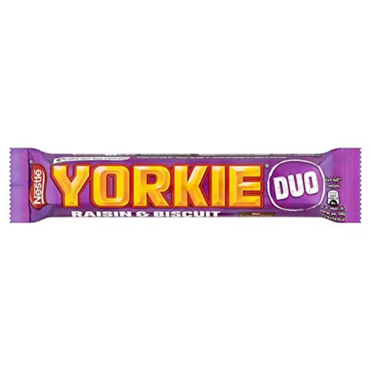 Yorkie Raisin & Biscuit Duo Bar 66g