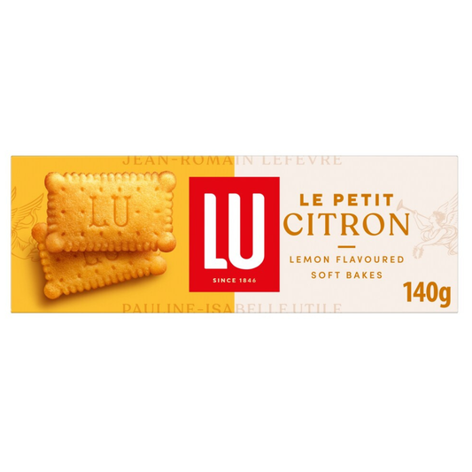 Lu Petit Citron Lemon Soft Bake Biscuits 140G