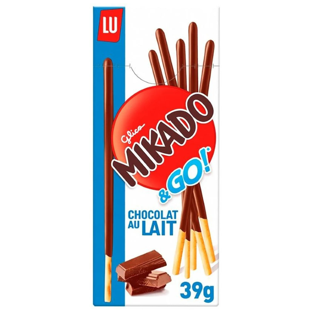 Mikado Milk Chocolate Biscuit Sticks 39g
