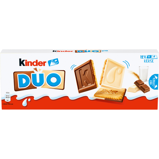 Kinder Duo Cookies (12 pieces)