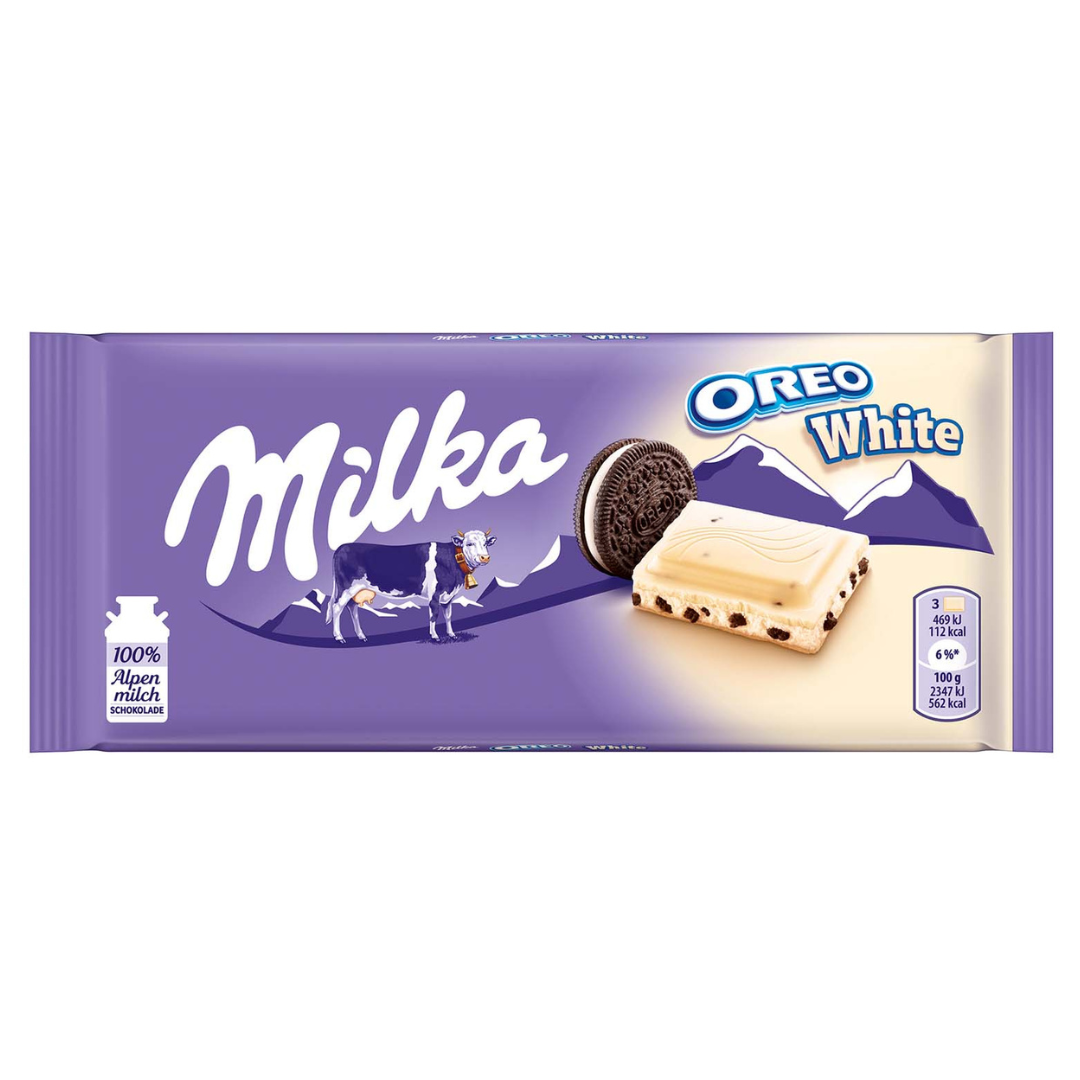 Milka Oreo White 100g