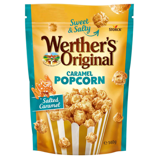 Werther's Original Caramel Popcorn Cinnamon Crunch 140g