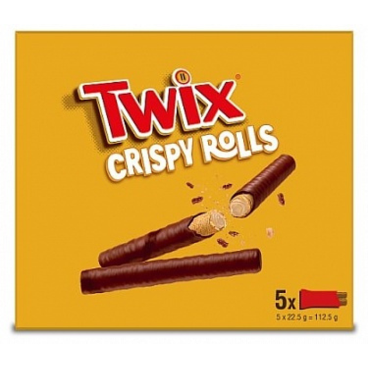 Twix Crispy Rolls 5 Pack (112g)