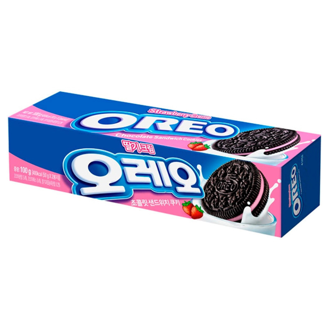 Oreo Strawberry Creme 100g