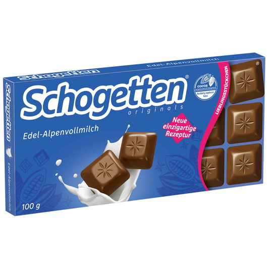 Schogetten Premium Alpine Milk Chocolate 100g