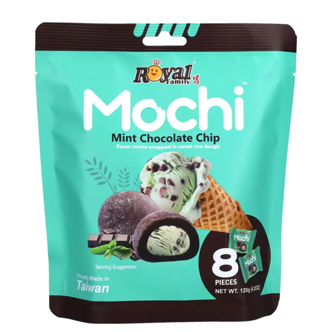 Royal Family Mochi Mint Chocolate Chip 120G