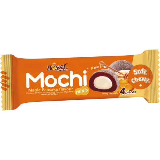 Royal Family Mini Mochi Snack Pack Maple Pancake 40G