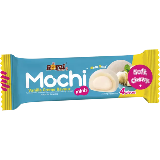 Royal Family Mini Mochi Creamy Vanilla Snack Pack 40G