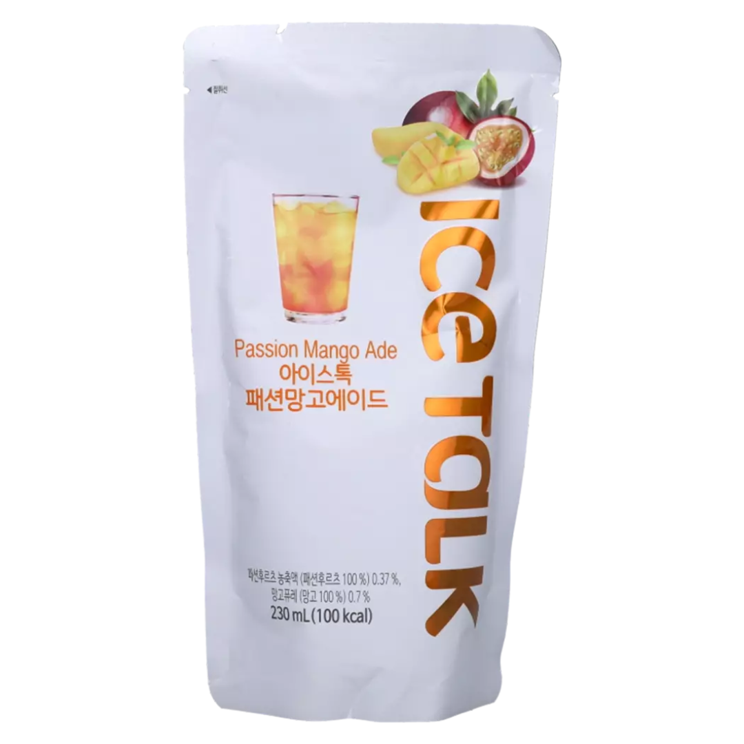 Ice Talk - Passion Fruit & Mango Ade 230ml