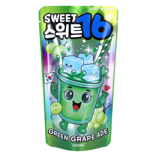 Sweet16 - Green Grape Ade Zero Sugar 200ml