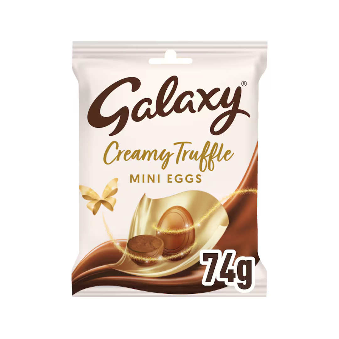 Galaxy Creamy Truffle Mini Easter Eggs 74g