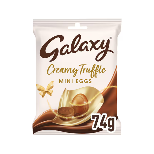 Galaxy Creamy Truffle Mini Easter Eggs 74g