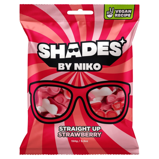 Shades by Niko Straight Up Strawberry Flavour 150g