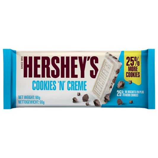 Hershey's Cookies 'N' Creme Large Bar 90g