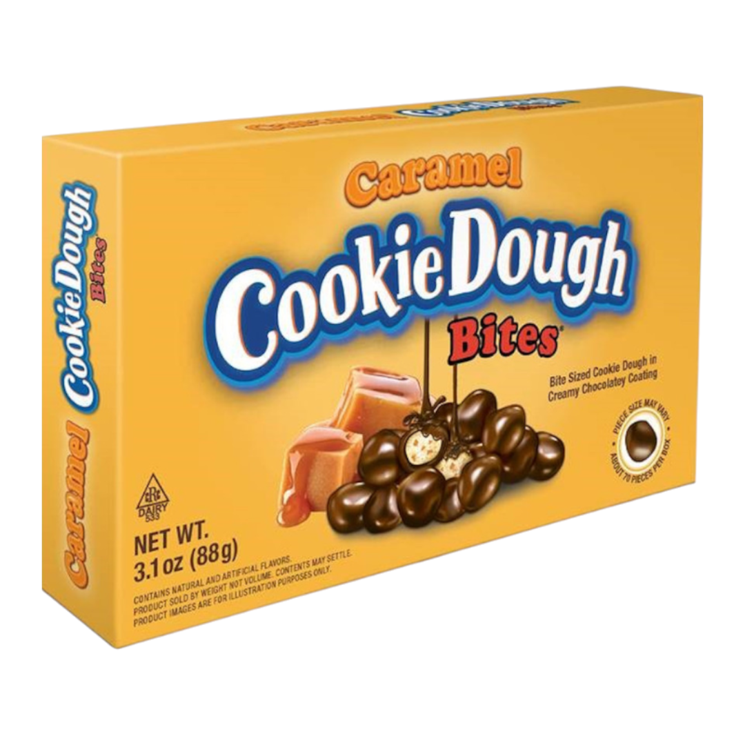 Cookie Dough Bites Caramel Theatre Box 3.1oz (88g)