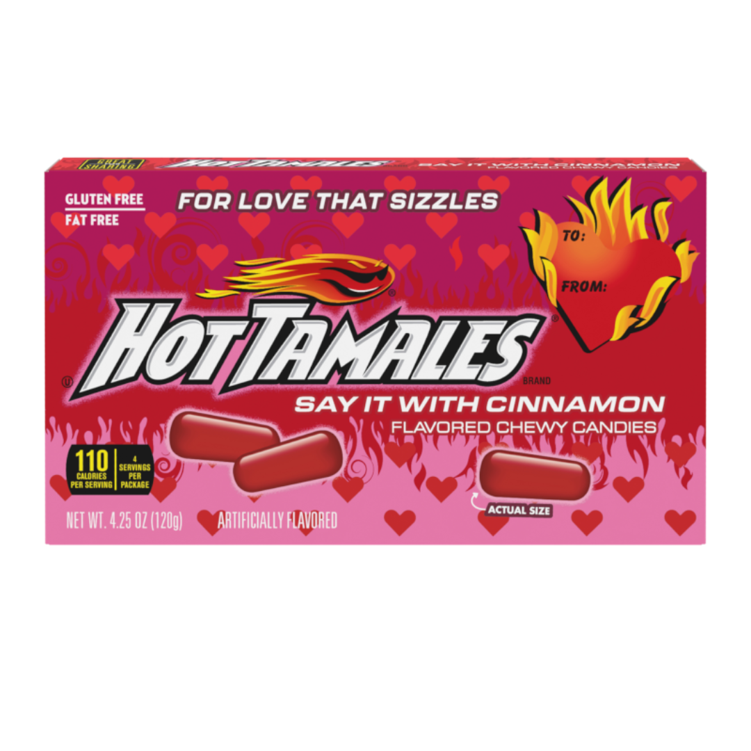 Hot Tamales Valentine Mix Theater Box 4.25oz (120g)