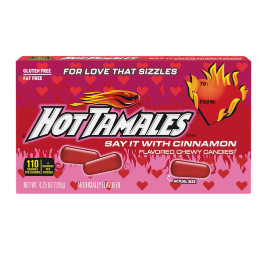 Hot Tamales Valentine Mix Theater Box 4.25oz (120g)