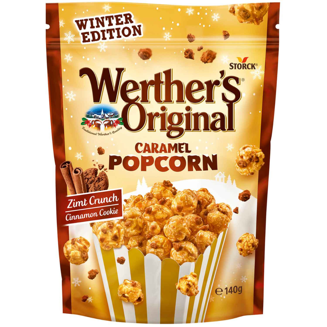 Werther's Original Caramel Popcorn Cinnamon Crunch 140g