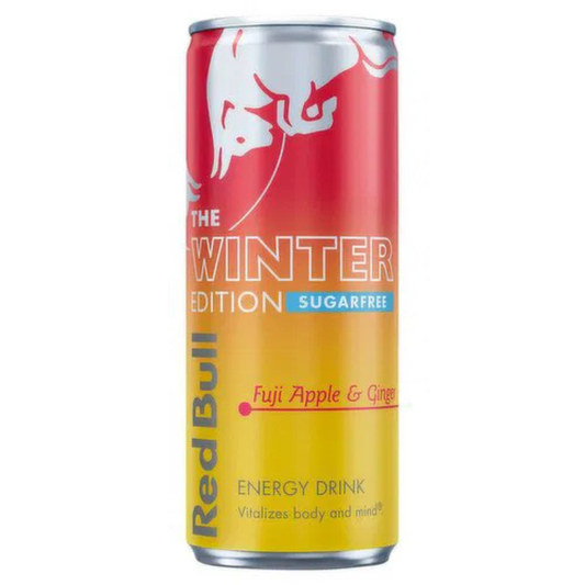 Red Bull Energy Winter Editions Fuji Apple & Ginger Sugarfree