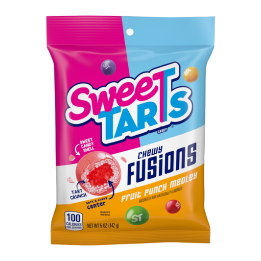 SweeTarts Chewy Fusion Peg Bag 5oz (142g)