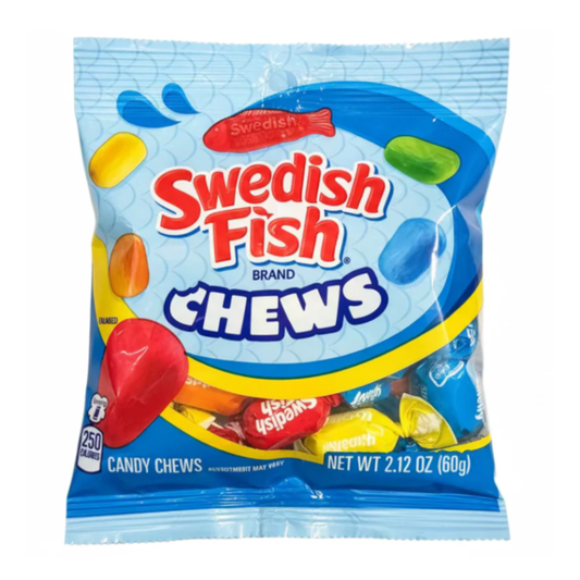 Swedish Fish Chews 2.12oz (60g)