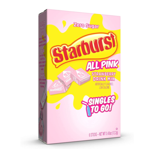 Starburst Singles To Go All Pink