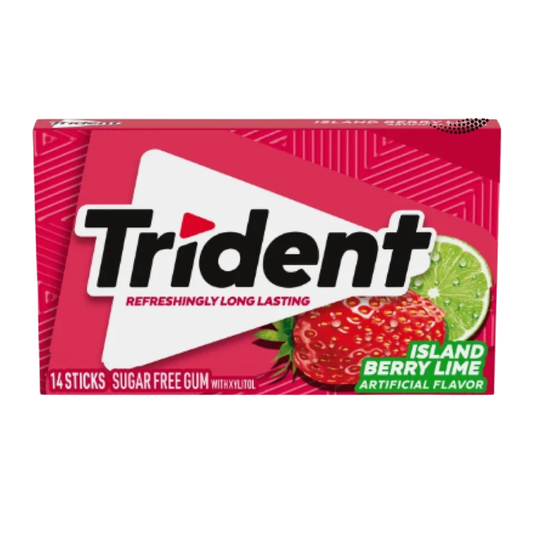 Trident Gum Island Berry Lime