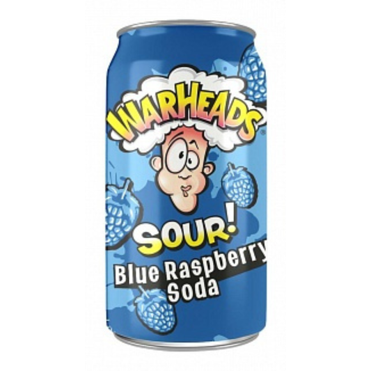 Warheads Soda Blue Raspberry (330ml)