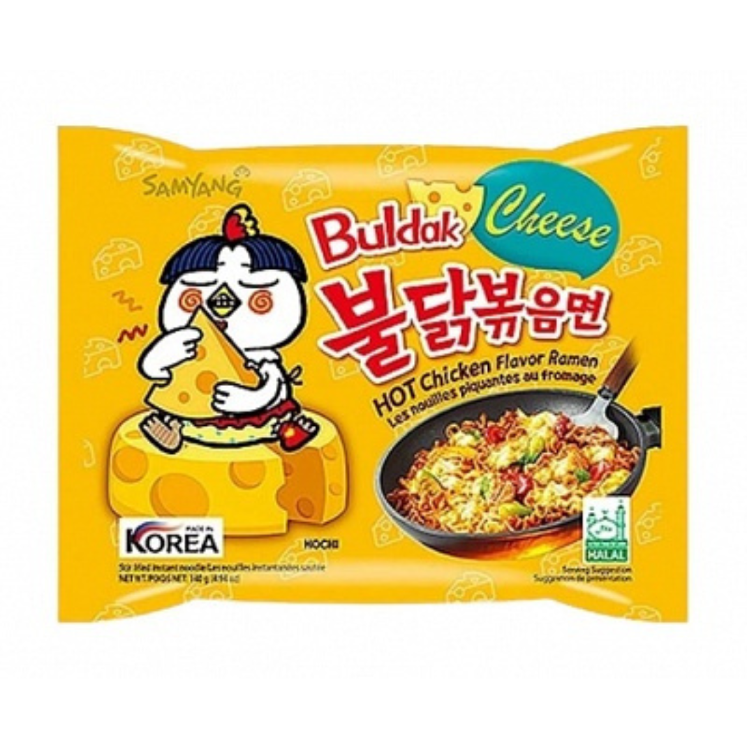 Samyang Buldak Hot Chicken Ramen Cheese (140g)