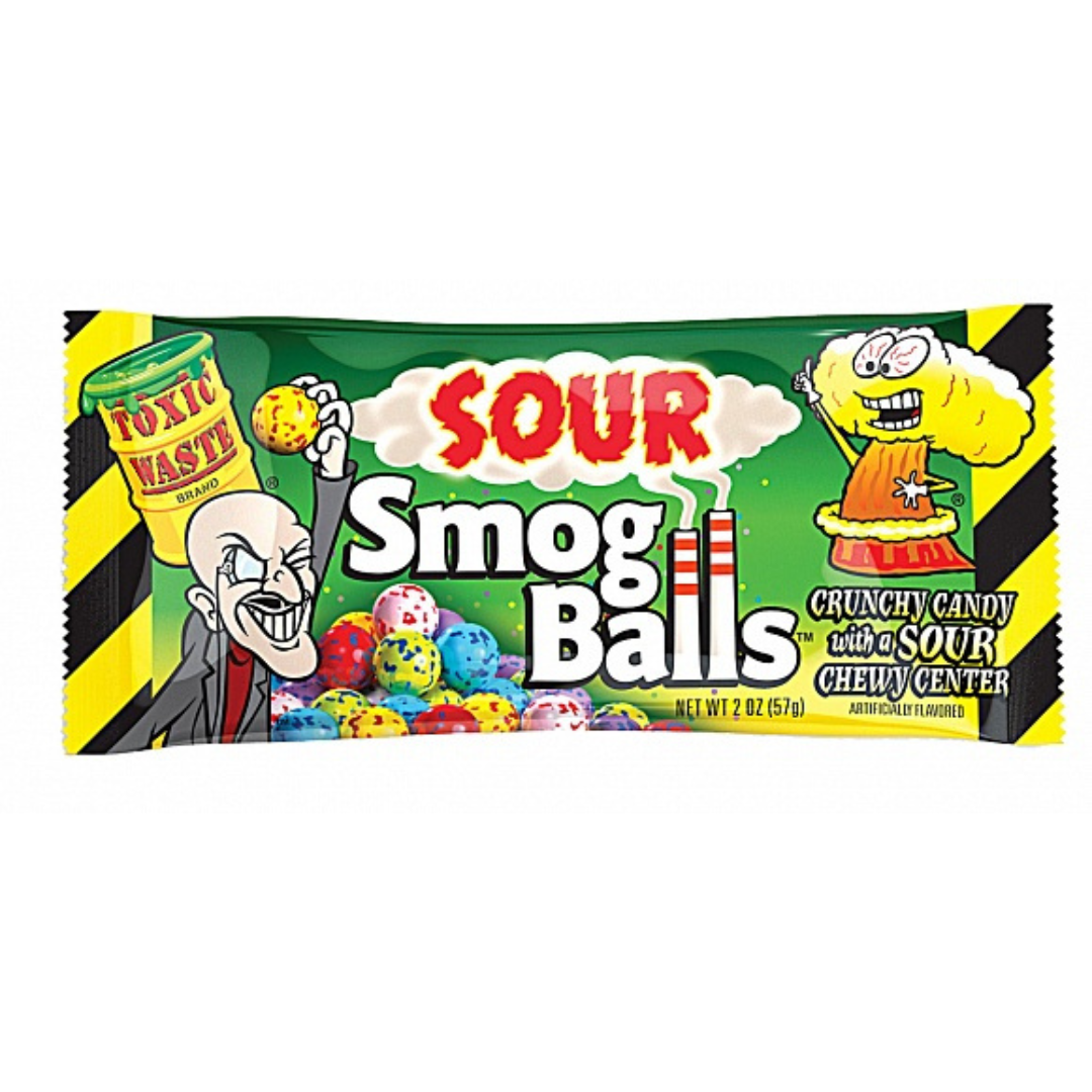 Toxic Waste Sour Smog Balls (48g)