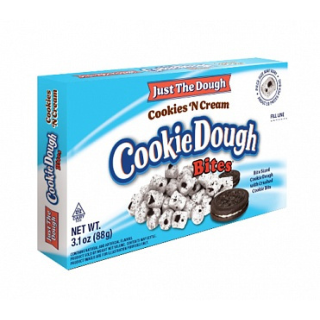 Just The Dough Cookie Dough Bites Cookies 'N Cream Theatre (88g)