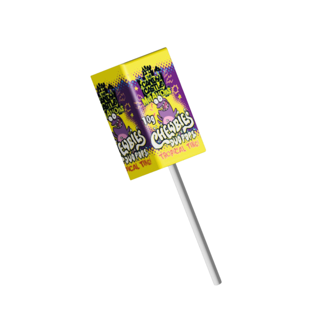 Chewbies Duo Pops Tropical 10g