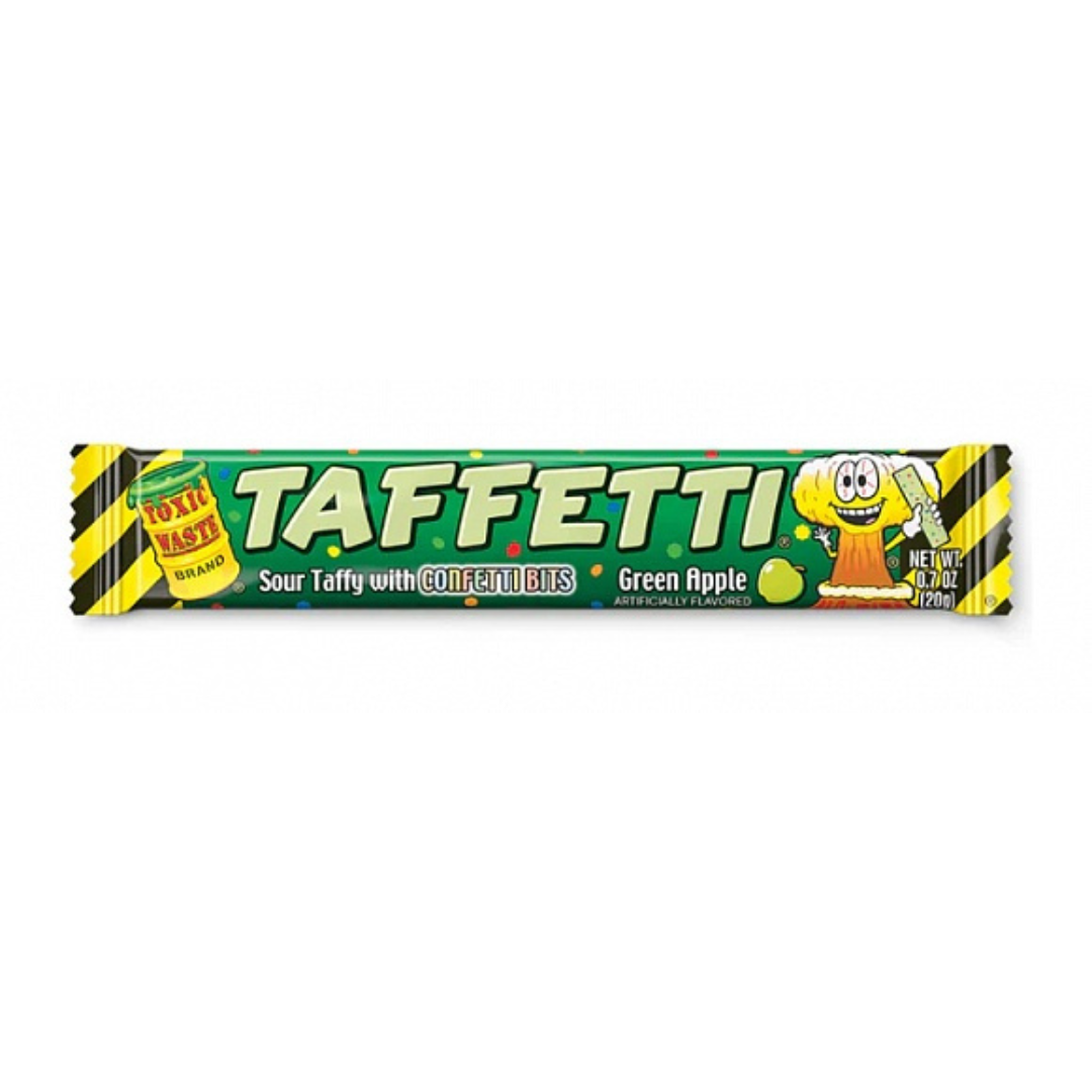 Toxic Waste Taffetti Green Apple (20g)
