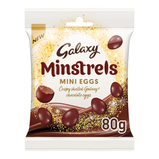 Galaxy Minstrels Milk Chocolate Easter Mini Eggs 80g
