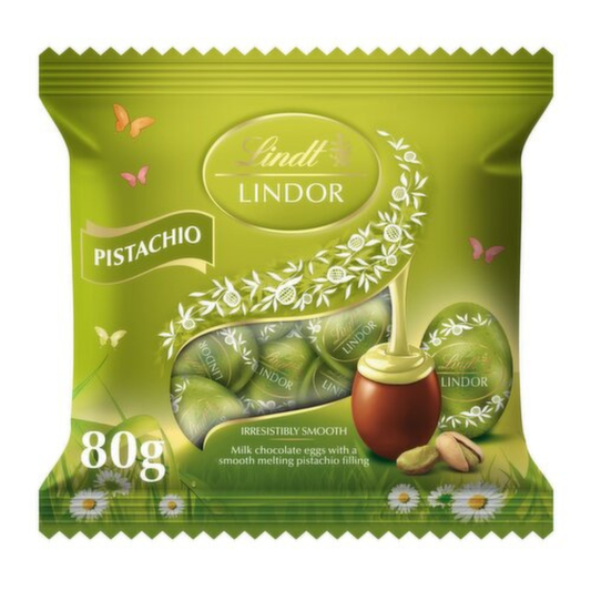Lindt Lindor Pistachio Mini Eggs (80 g)