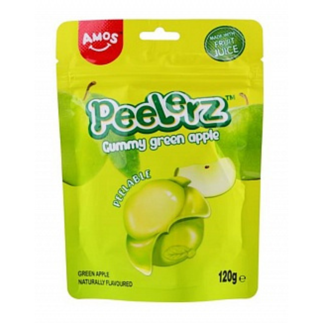 Amos Peelerz Gummy Green Apple (120g)