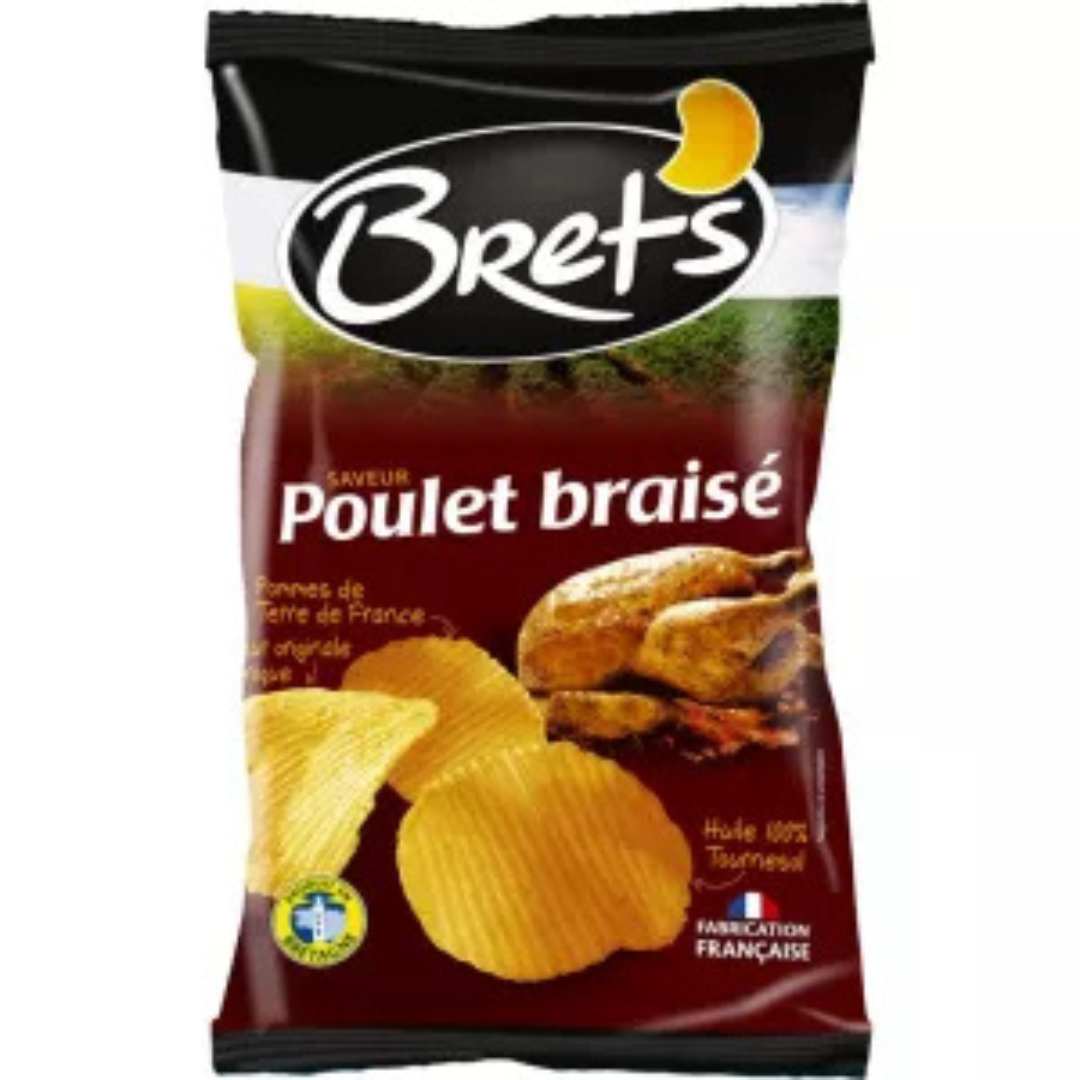 Bret's Braised Chicken Crisps 125g