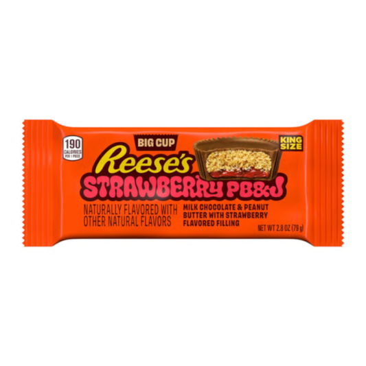 Reese's PB&J Strawberry Big Cup King Size 2.8oz (79g)