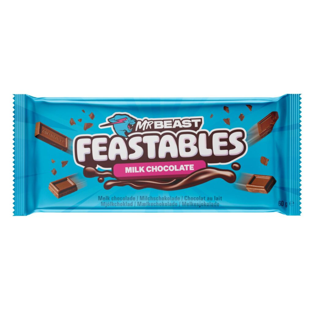 Mr. Beast Feastables Milk Chocolate (60g)