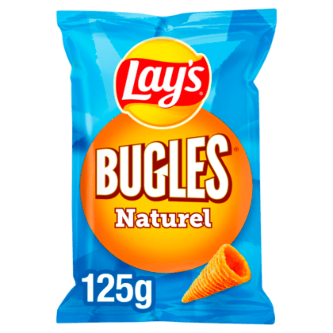 CLEARANCE - Lay's Bugles Naturel (125 gr) BB 13/6/26