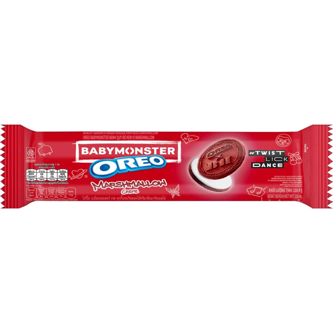 Oreo x BABYMONSTER Marhmallow Creme 110.4G